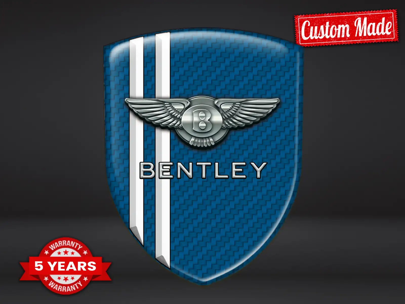 Bentley Emblemas Empresa Coche Universal Alta Calidad Profesional